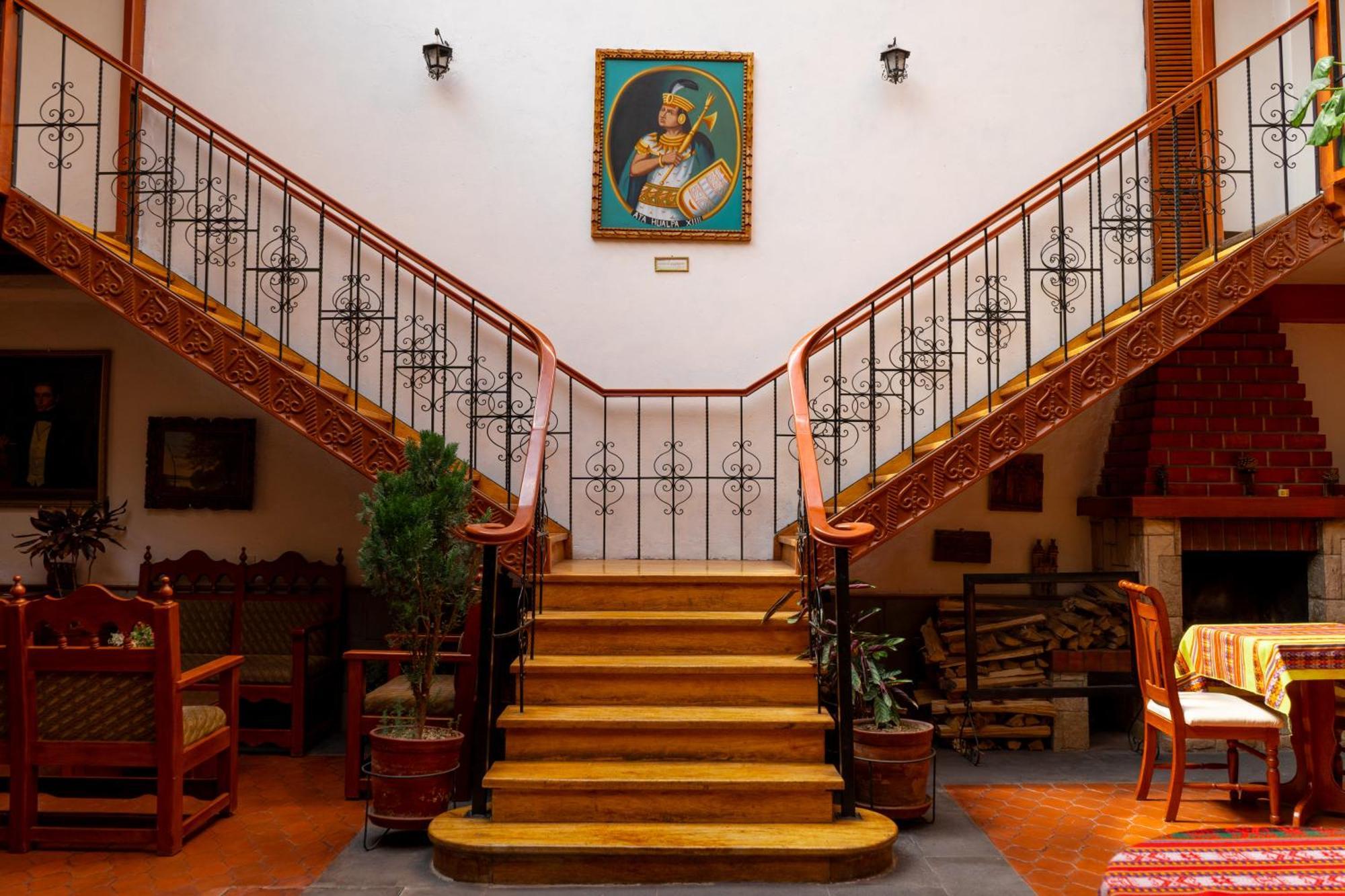Hotel La Posada De Atahualpa クスコ エクステリア 写真