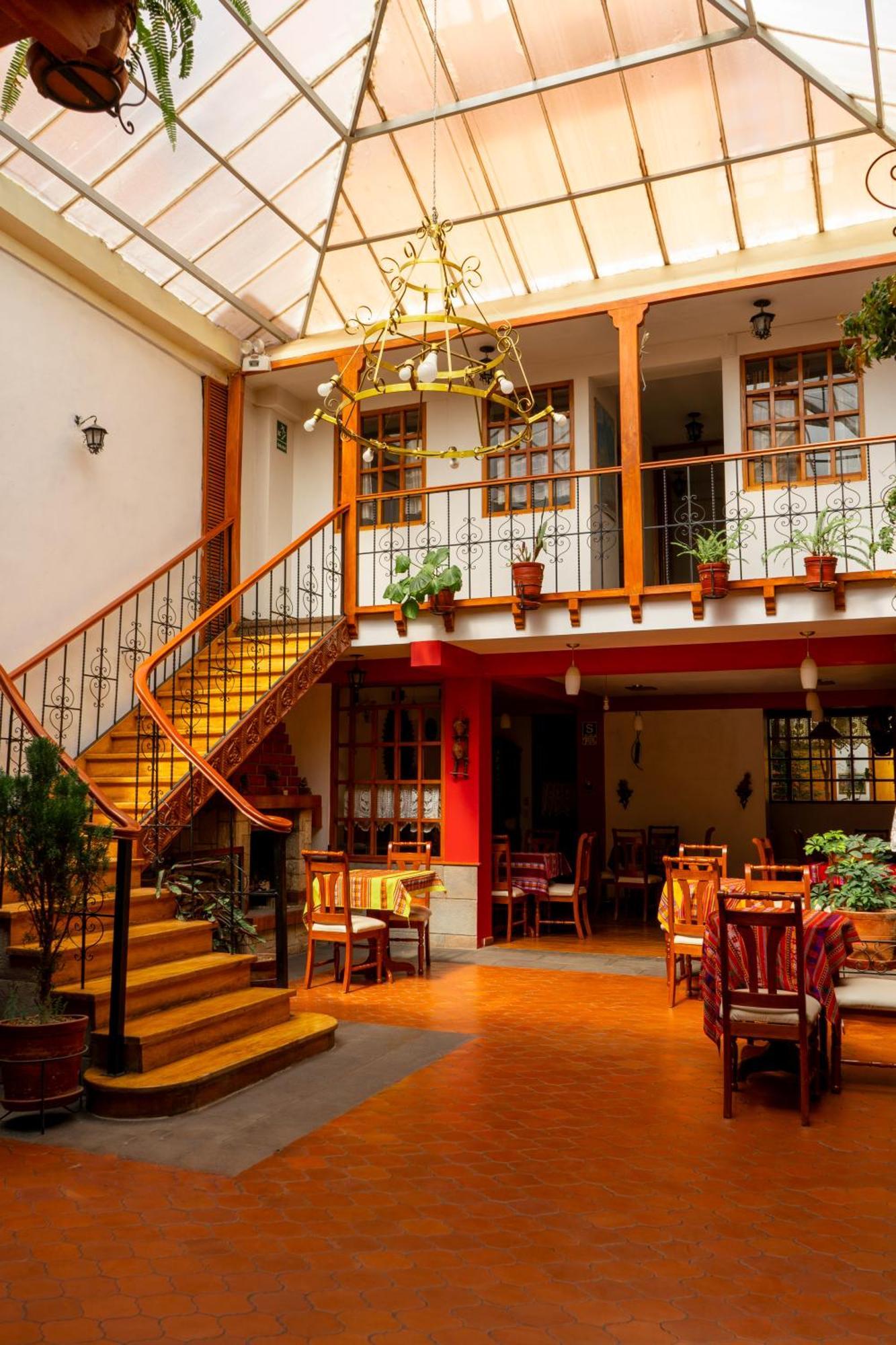 Hotel La Posada De Atahualpa クスコ エクステリア 写真