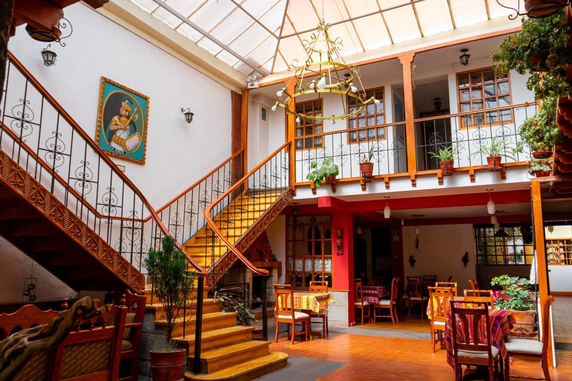 Hotel La Posada De Atahualpa クスコ エクステリア 写真