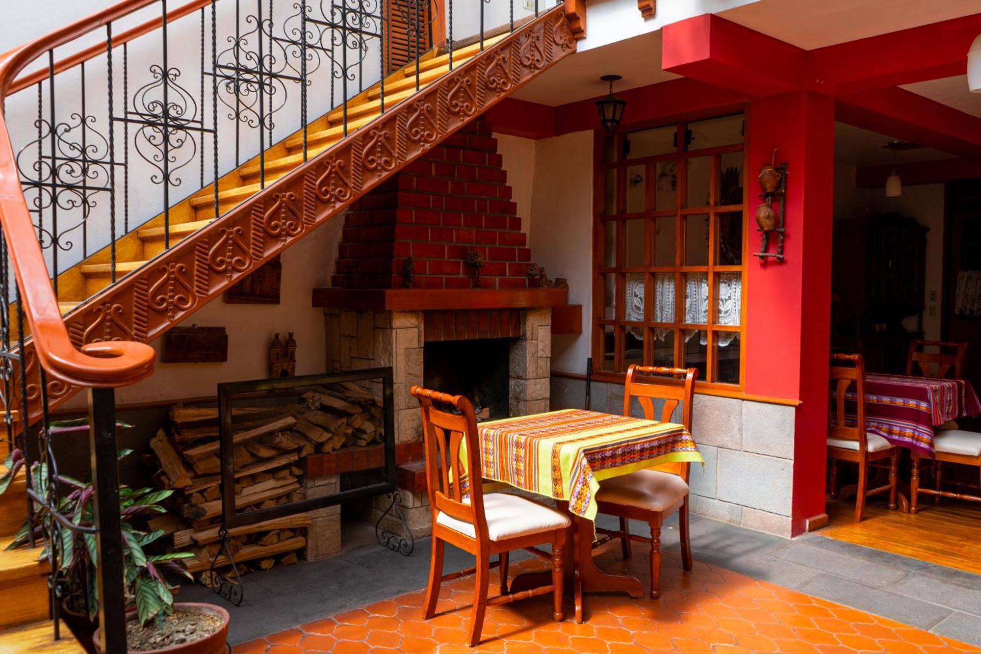 Hotel La Posada De Atahualpa クスコ エクステリア 写真