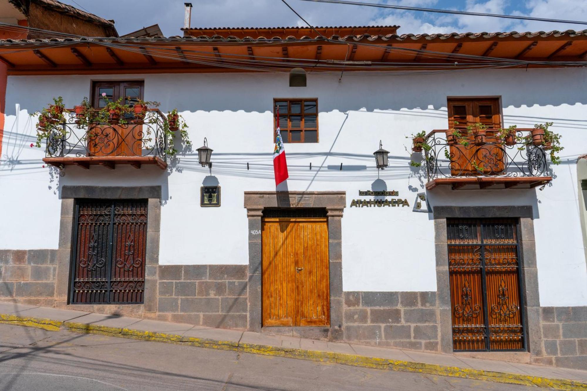 Hotel La Posada De Atahualpa クスコ エクステリア 写真